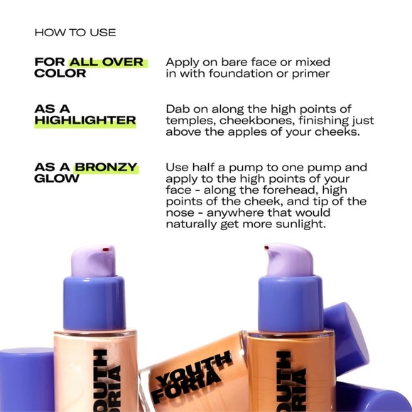 Youthforia Radiant Date Night Sunkissed Liquid Skin Enhancer - Picture 4 of 4